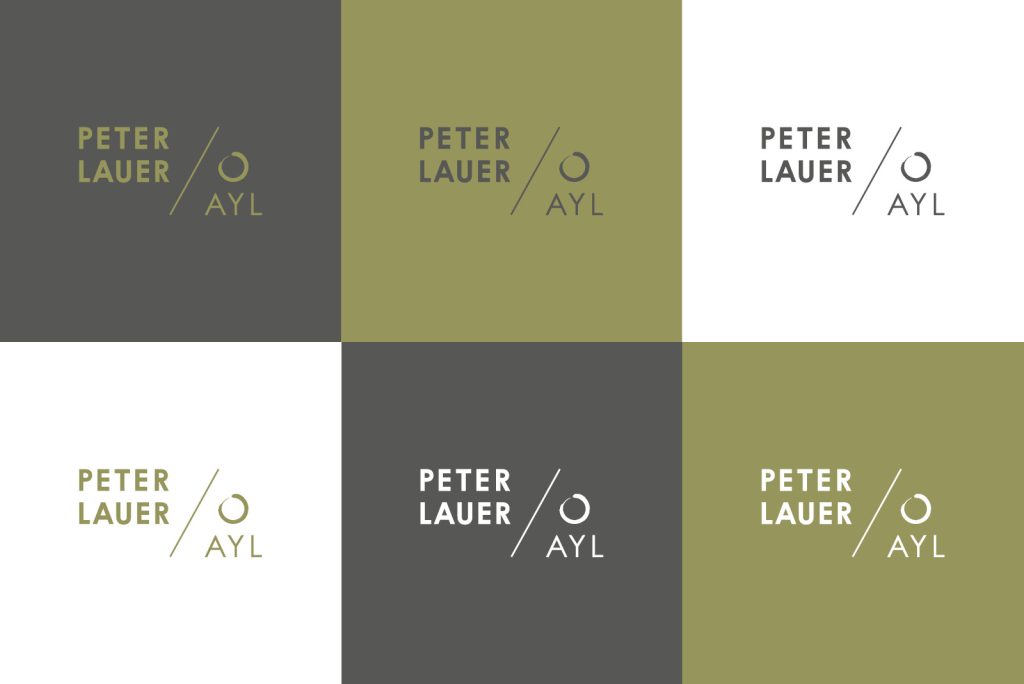 Logovarianten Weingut Peter Lauer